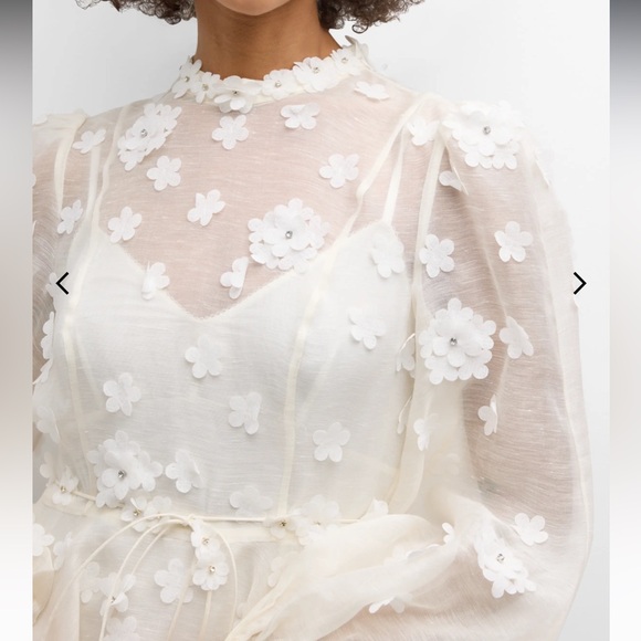 Zimmermann Matchmaker Lift Off Mini Dress - Picture 4 of 8